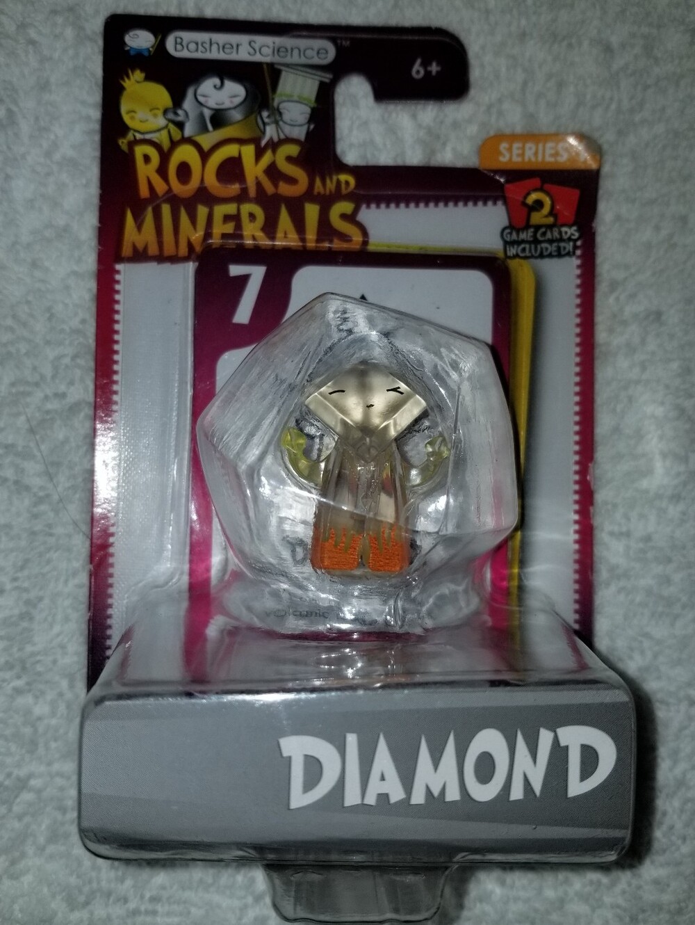 Basher Science Rocks and Minerals Figure Diamond Educational Figurine